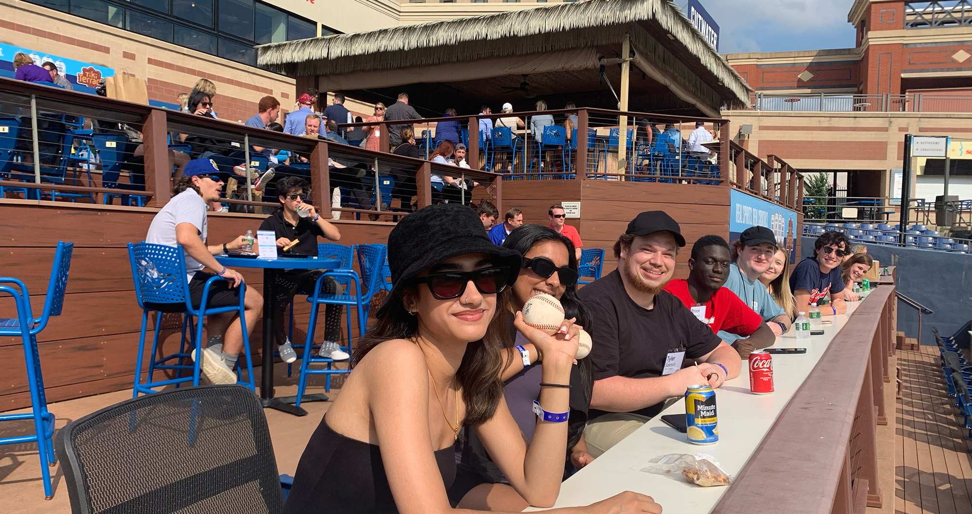 Interns at the Ballpark