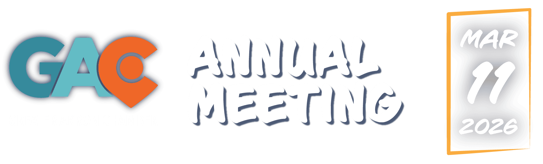 Greater Akron Chamber Annual Meeting March 11 2026 Greater Akron Chamber Annual Meeting March 11 2026