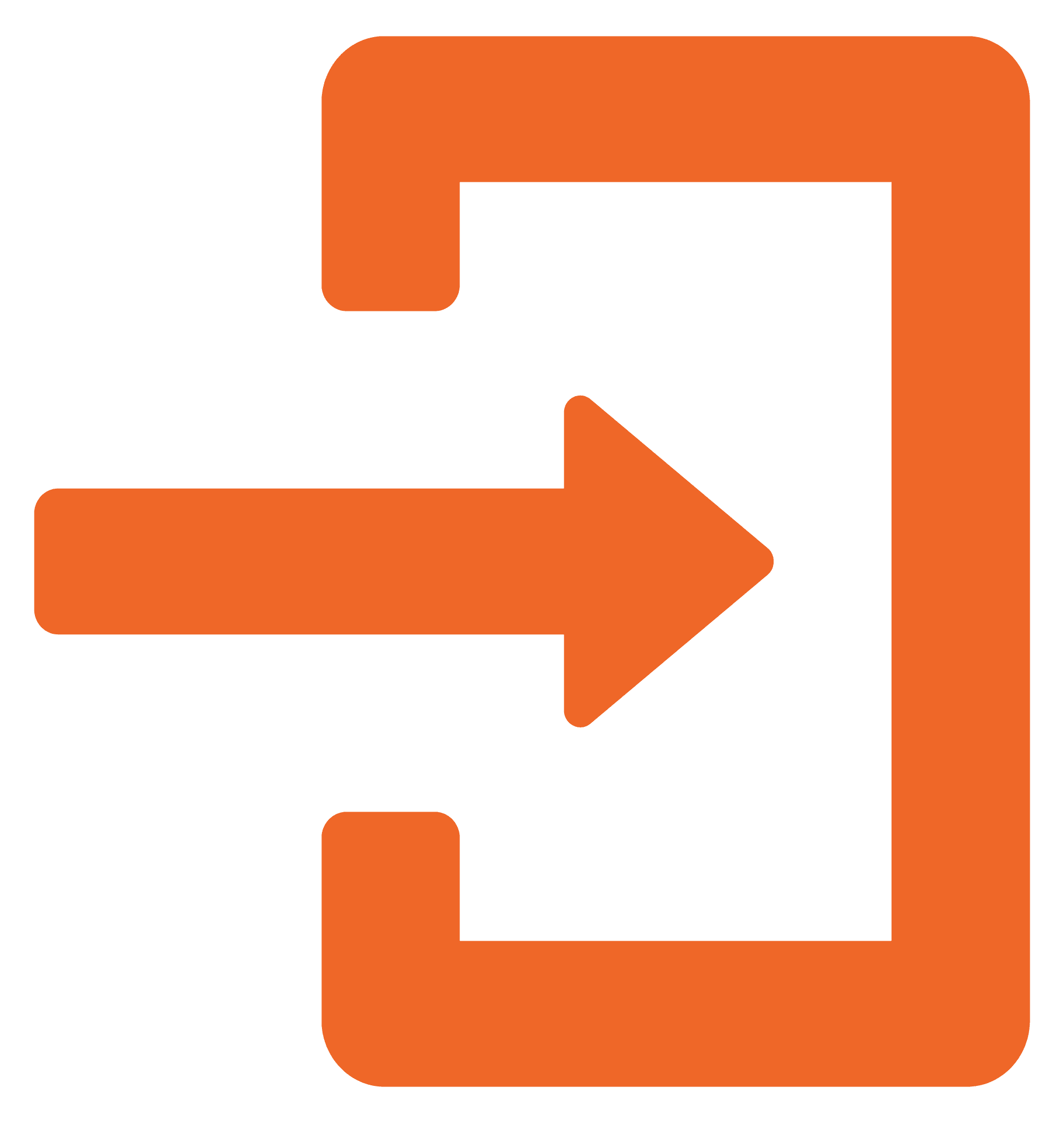 Orange Entrance