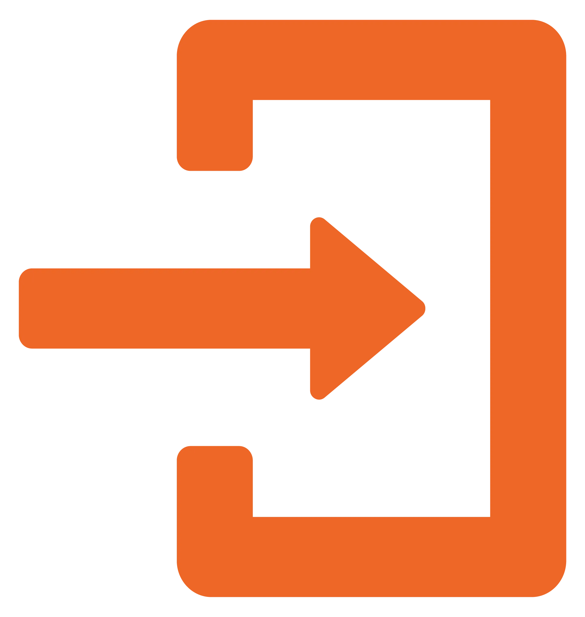 Orange Entrance