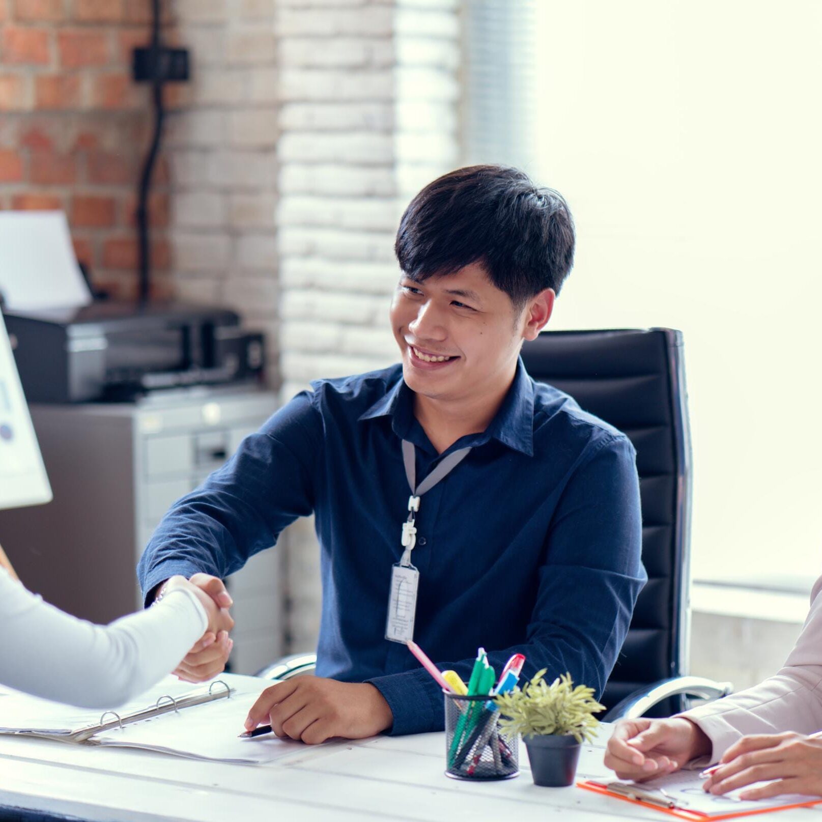 Job Interview Recruiter Asking Questions Job interview - recruiter asking questions